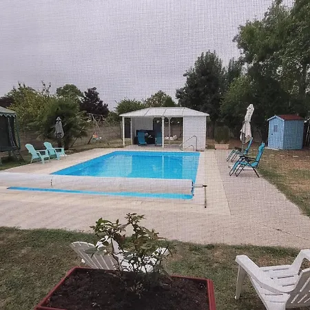 Tatil Evi Le Cocon Taillonais Avec Piscine Saint-Ciers-du-Taillon